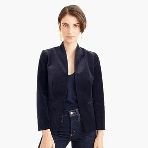 JCrew Velvet Going-Out Blazer NWT